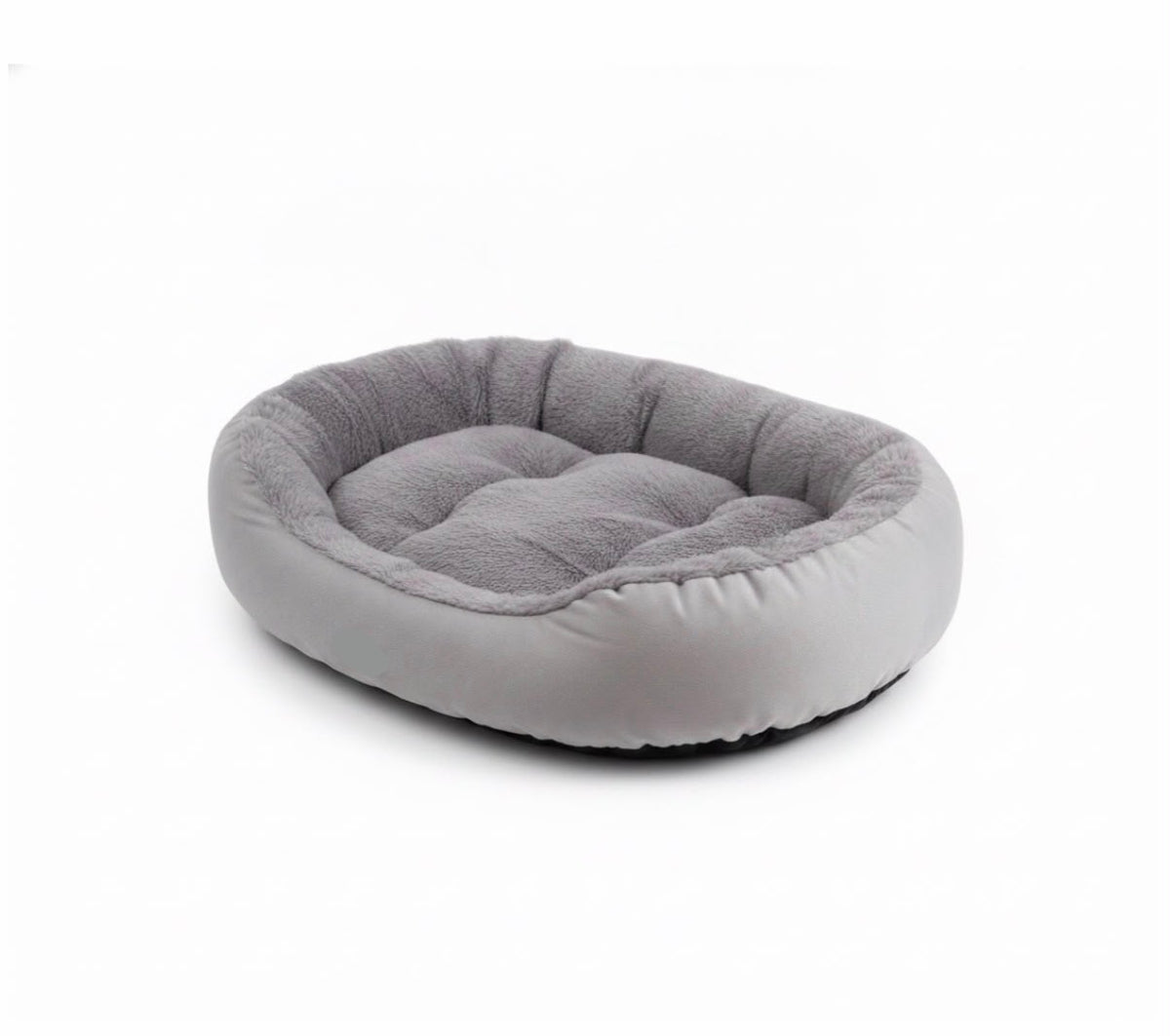 Soft Oval Comfortable Plush Pet Bed - 40 x 50 cm